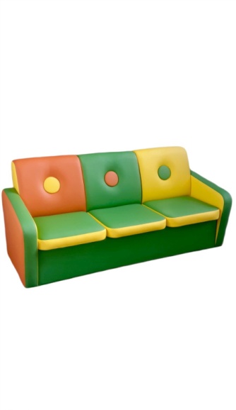 Диван дитячий Ґудзик 1360х550х670 мм (ДМ) БРІК